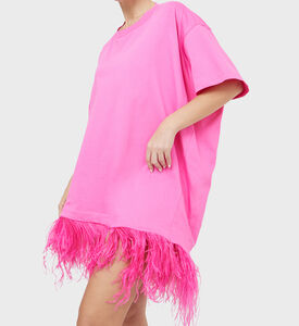 ريشة تنحنح المتضخم تي شيرت