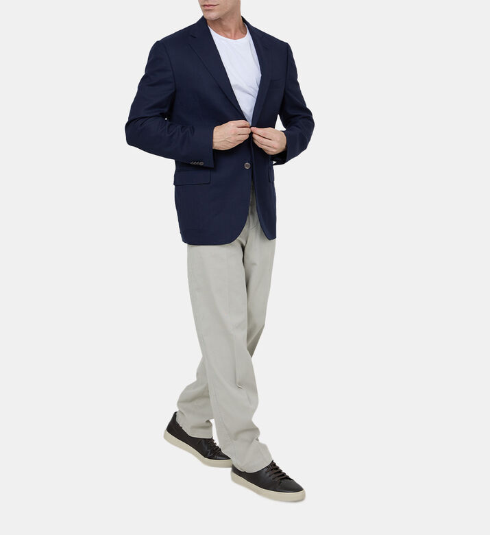 Comfort-fit Single-breasted Jacket