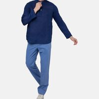 Cotton Regular-fit Button Placket T-shirt