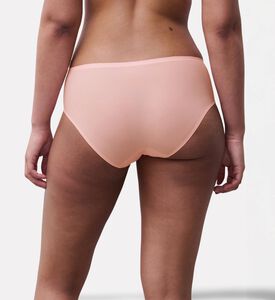 Chantelle Seamless Edges Shorty Briefs, Pink, Model View