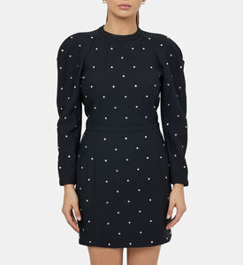 Racia Diamante Crepe Dress Racia Diamante Crepe Dress