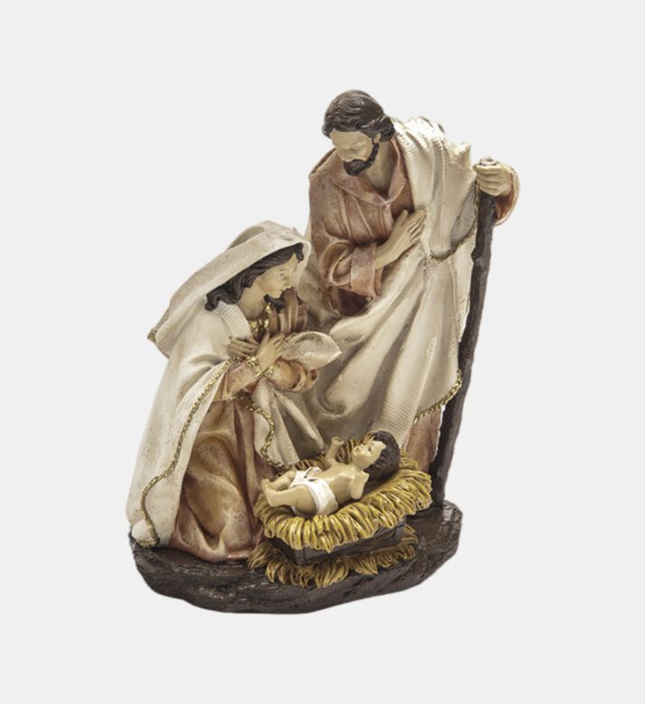 Resin Holy Family Nativity Figurine
