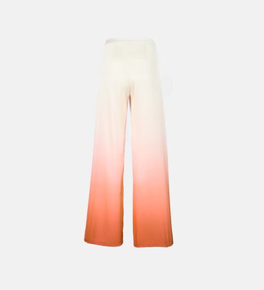 Flared High-waisted Pants