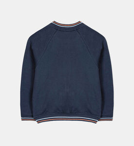 Boy Teddy-cut Fleece Cardigan