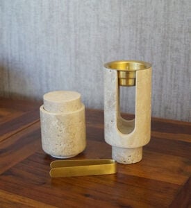 Tohfa Luxe Bukhoor Set With Brass Acc, Packshot View