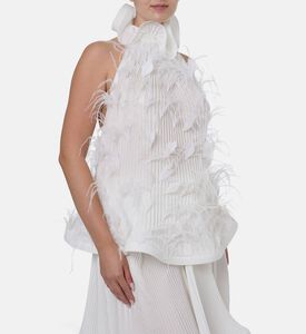 Rowen Rose Top Turtleneck, Model View