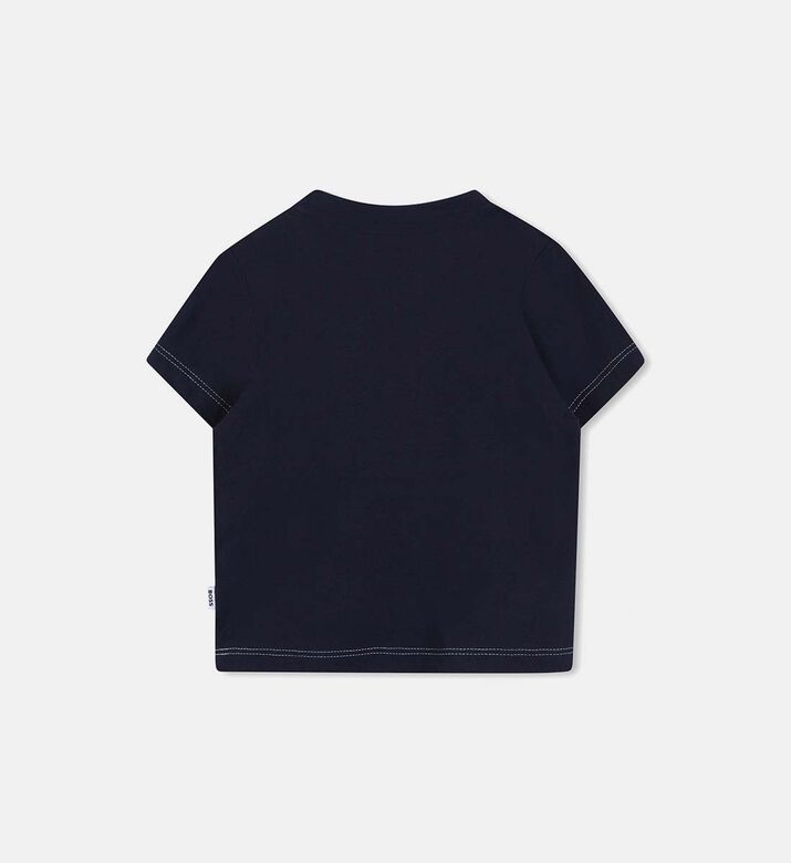 Snap Button Closure T-shirt