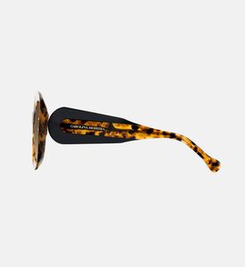 Tortoise Shell Chain Sunglasses 53