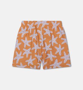 شورت سباحة بنقشة نجوم بحر