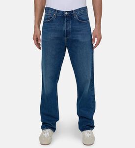 Agolde Dark-wash Tapered-leg Jeans, Model View