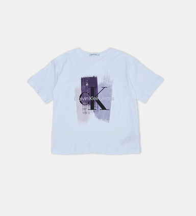Cotton Graphic Logo-print T-shirt