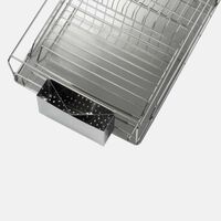 Stainless Steel Dish Drainer - 51.5 X 33 X 13 Cm