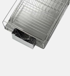 مصفاة صحون من فولاذ مقاوم للصدأ - 51.5 × 33 × 13 سم