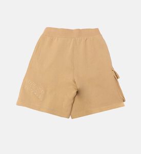 French Terry Cotton Bermuda Shorts