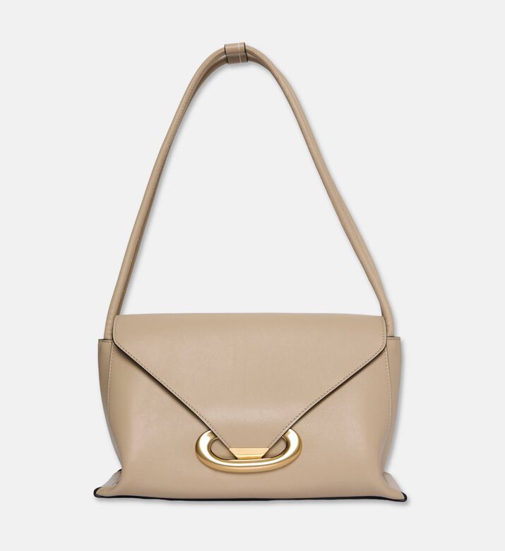 Wandler Veneto Shoulder Linen Bag, Light-beige, Packshot View
