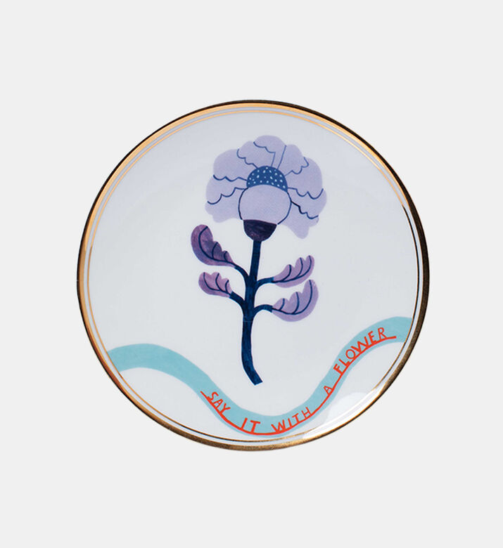 Botanica Porcelain Tulip Plate