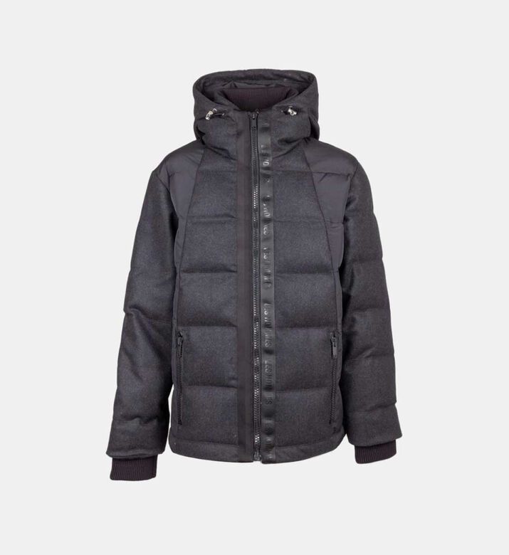 Padded Zipper Puff Jacket