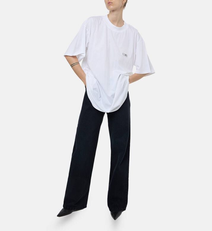 MM6 Oversized Short-sleeve T-shirt, Model View MM6 Oversized Short-sleeve T-shirt, Model View