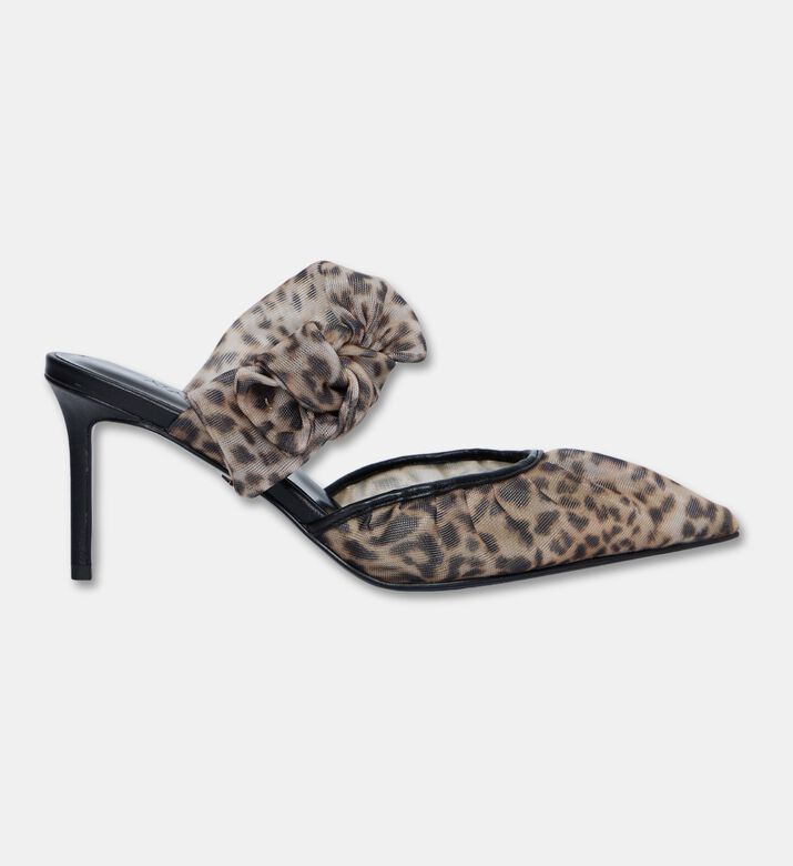 Atana Side Tie Mesh Mules, Packshot View
