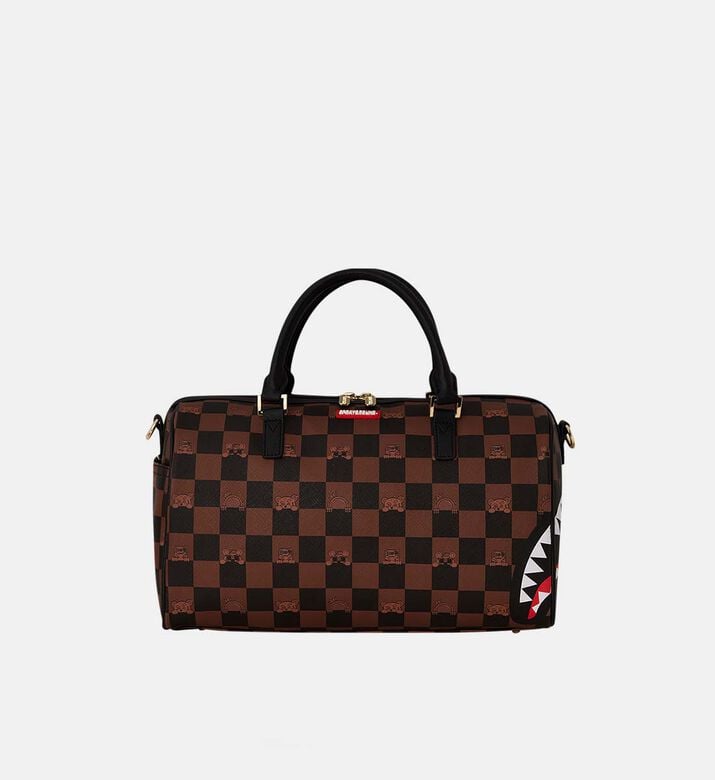 Check Pattern Mini Duffle
