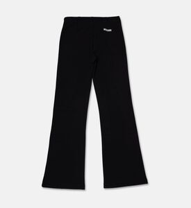 Moschino Kids Flared Seamed Jersey Trousers, Packshot View