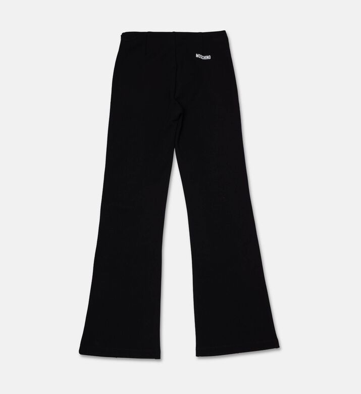 Moschino Kids Flared Seamed Jersey Trousers, Packshot View