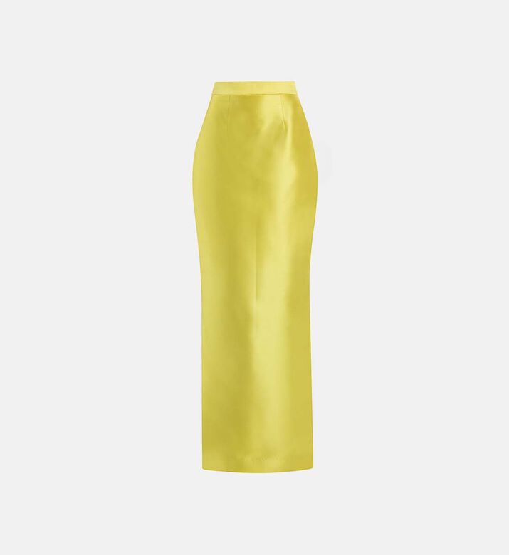 Mikado Pencil Maxi Skirt