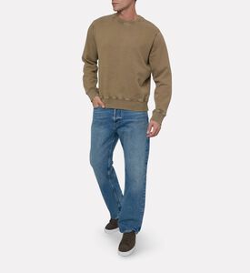 Agolde Floor-skimming Hem Baggy-straight Jeans, Model View