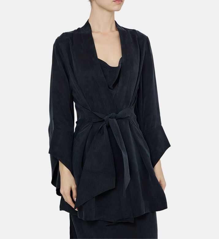 Amara Vegan Silk Mini Kimono