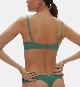 Saga Embroidered Half Cup Bra