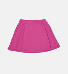 Logo-print Flared Mini Skirt Logo-print Flared Mini Skirt