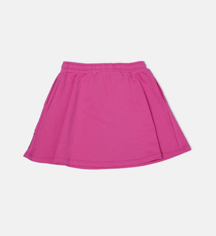 Logo-print Flared Mini Skirt Logo-print Flared Mini Skirt