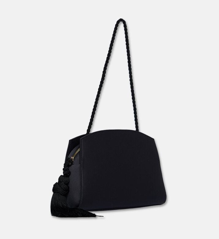 Liffner Bag Tassel, Black, Packshot View