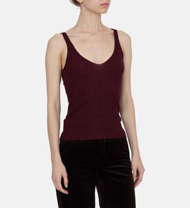 بلوزة نورا بدون أكمام