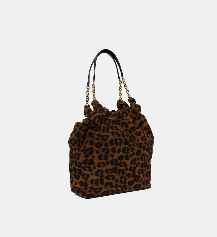Demellier Bag Miami Leopard Suede, Packshot View
