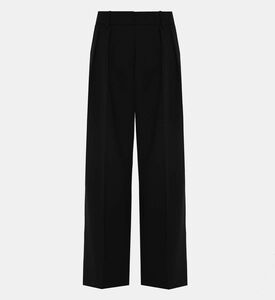 Flap Pockets Wide-leg Pants