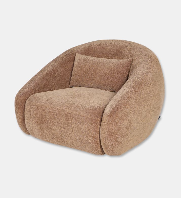 Home Deco and More Lola 1-seater Arm Chair, Mustard, Packshot View