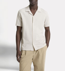 Vince Shirt Seersucker, Model View