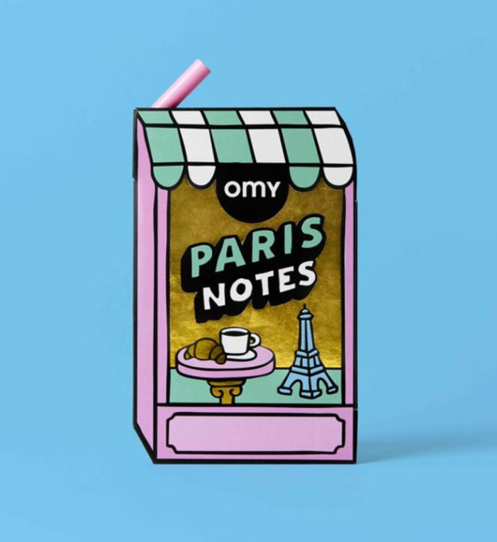 Omy Sticky Notes - Paris, Packshot View