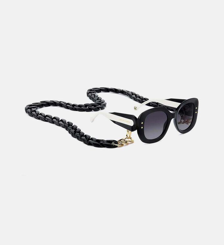 نظارات شمسية بسلسلة بنقشة صدف السلحفاة 53