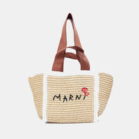 Sillo Raffia-effect Shopper Bag
