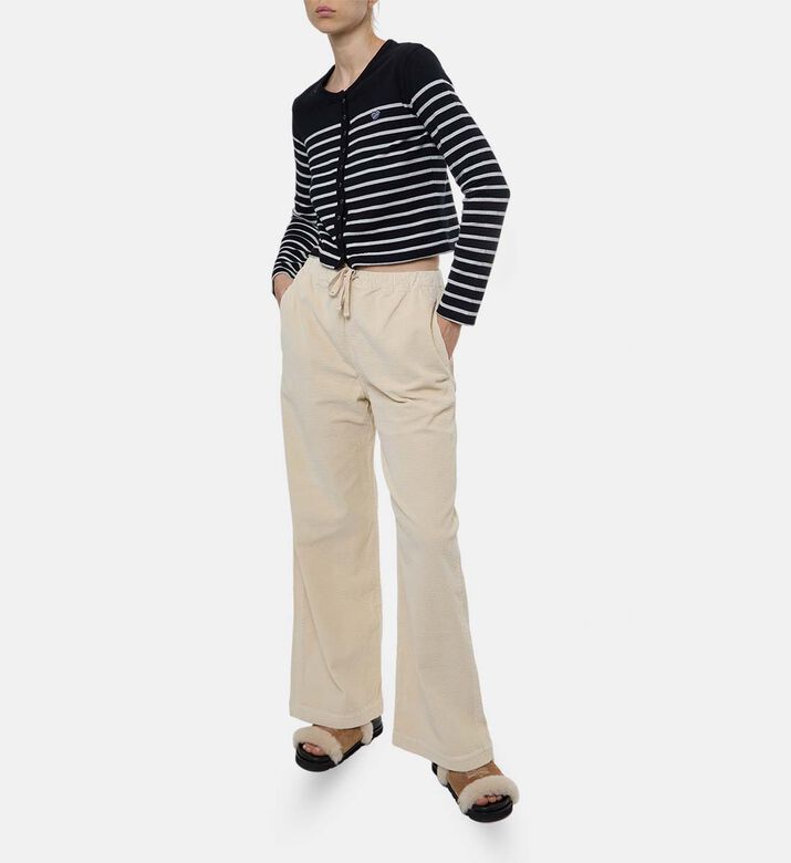 Maison Labiche Cardinoux Striped Cardigan, Model View