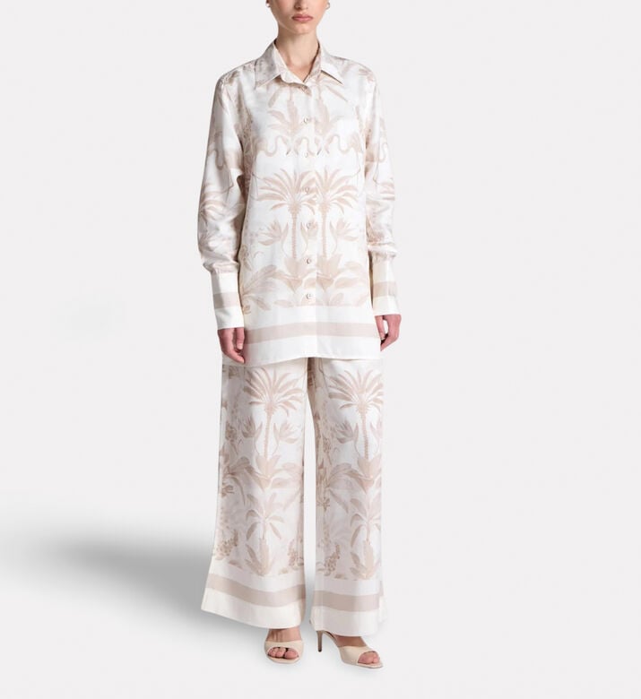 Carter and White Nadine Button-down Blouse, Model View