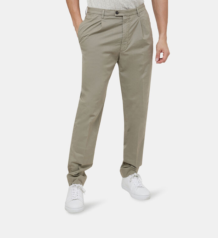 Stretched Satin Trousers