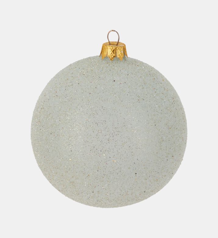 Home Deco and More Ball Xmas Glass, Green, Packshot View