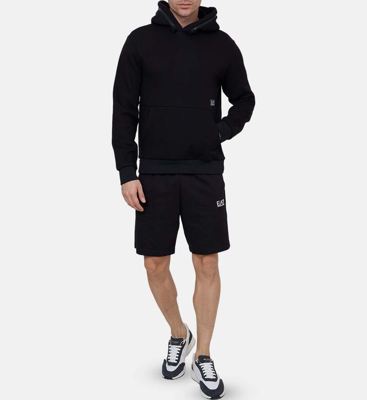 شورت قطن بشعار جانبي