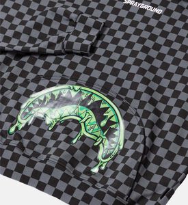 Dbd Was Here Check Print Hoodie