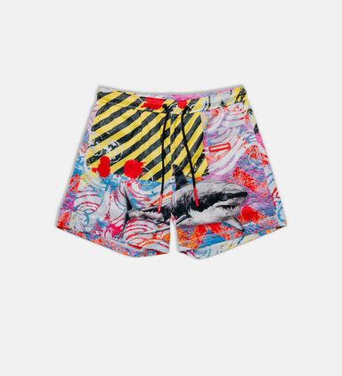 Shark Vibes Swim Trunks