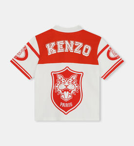 قميص بولو بأكمام قصيرة مقسم بألوان