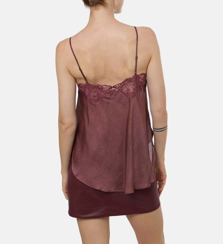 Mes Demoiselles Top, Dark-red, 42, Model View